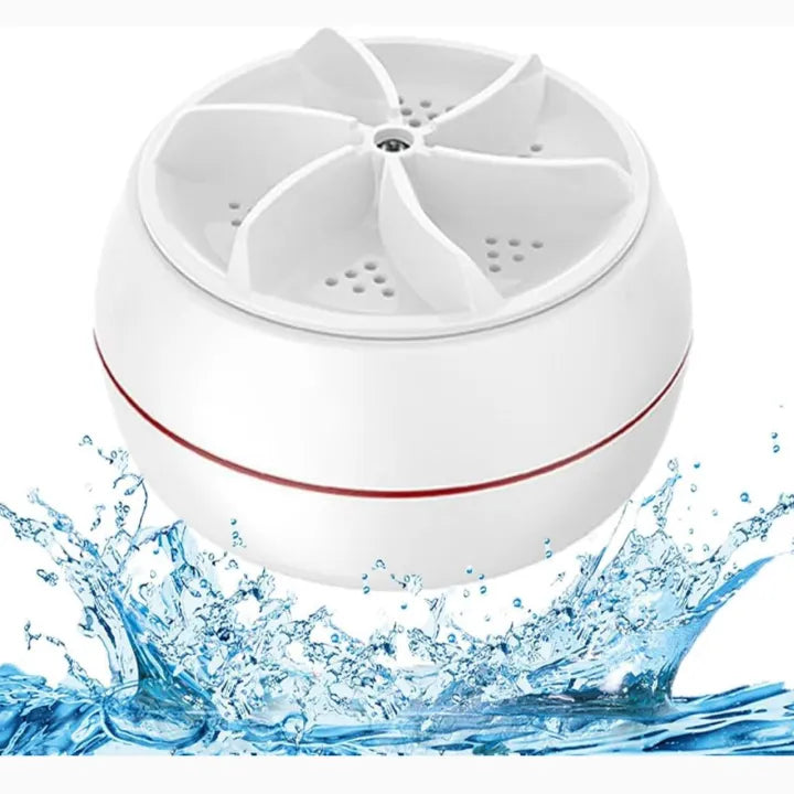Portable Ultrasonic Mini Washing Machine USB Powered – Easy Laundry Solution